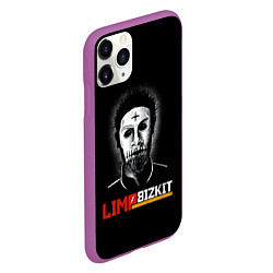 Чехол iPhone 11 Pro матовый Limp bizkit Wes Borland, цвет: 3D-фиолетовый — фото 2