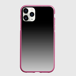 Чехол iPhone 11 Pro матовый Серый градиент