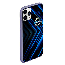 Чехол iPhone 11 Pro матовый Volvo строгий стиль, цвет: 3D-серый — фото 2