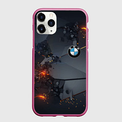 Чехол iPhone 11 Pro матовый BMW explosion