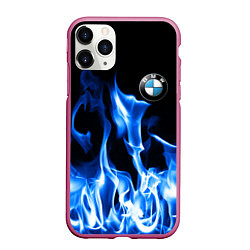 Чехол iPhone 11 Pro матовый BMW fire