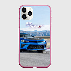 Чехол iPhone 11 Pro матовый Chevrolet Camaro ZL 1 - Motorsport