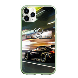 Чехол iPhone 11 Pro матовый Lexus - скорость режим