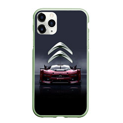 Чехол iPhone 11 Pro матовый Citroen - Racing team - Motorsport