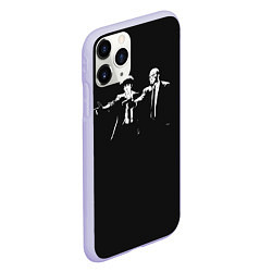 Чехол iPhone 11 Pro матовый Cowboy bebop, цвет: 3D-светло-сиреневый — фото 2