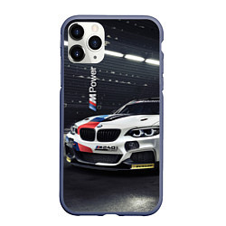 Чехол iPhone 11 Pro матовый BMW M 240 i racing - Motorsport, цвет: 3D-серый