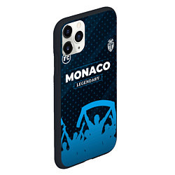 Чехол iPhone 11 Pro матовый Monaco legendary форма фанатов, цвет: 3D-черный — фото 2