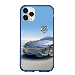 Чехол iPhone 11 Pro матовый Buick concept в пустыне