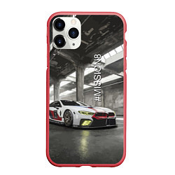 Чехол iPhone 11 Pro матовый BMW M8 - Mission 8