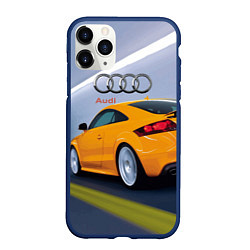 Чехол iPhone 11 Pro матовый Audi TT мчится в тоннеле