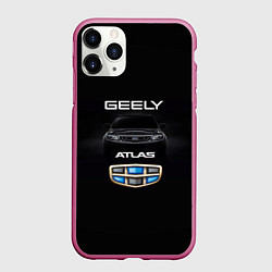 Чехол iPhone 11 Pro матовый Geely Атлас