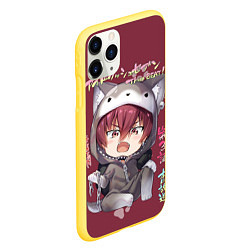 Чехол iPhone 11 Pro матовый Riku Nanase - IDOLiSH7, цвет: 3D-желтый — фото 2