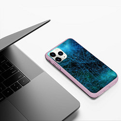 Чехол iPhone 11 Pro матовый Мета вселенная, цвет: 3D-розовый — фото 2