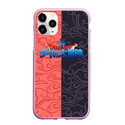 Чехол iPhone 11 Pro матовый Dragon Quest asian pattern