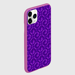 Чехол iPhone 11 Pro матовый Портал в незер, цвет: 3D-фиолетовый — фото 2