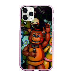 Чехол iPhone 11 Pro матовый Five Nights at Frеddys