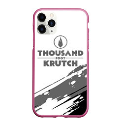 Чехол iPhone 11 Pro матовый Thousand Foot Krutch логотип