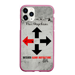 Чехол iPhone 11 Pro матовый Outsider Album Inspirations - Three Days Grace