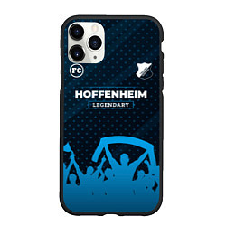 Чехол iPhone 11 Pro матовый Hoffenheim legendary форма фанатов, цвет: 3D-черный