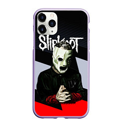 Чехол iPhone 11 Pro матовый Slipknot абстракция