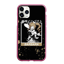 Чехол iPhone 11 Pro матовый Genshin Impact: Barbara