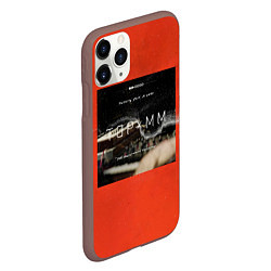 Чехол iPhone 11 Pro матовый Twenty One Pilots и Mutemath, цвет: 3D-коричневый — фото 2