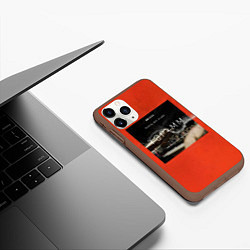 Чехол iPhone 11 Pro матовый Twenty One Pilots и Mutemath, цвет: 3D-коричневый — фото 2