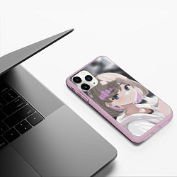 Чехол iPhone 11 Pro матовый Keke Tang eyes - Love Live Superstar, цвет: 3D-розовый — фото 2