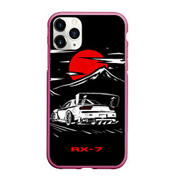 Чехол iPhone 11 Pro матовый Мазда RX - 7 JDM Style