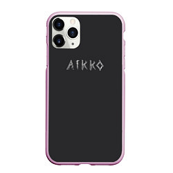 Чехол iPhone 11 Pro матовый Aikko надпись