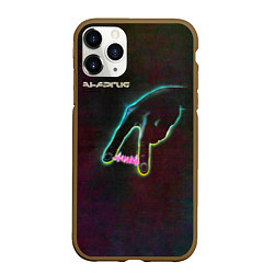 Чехол iPhone 11 Pro матовый Энергия - Алиса, цвет: 3D-коричневый