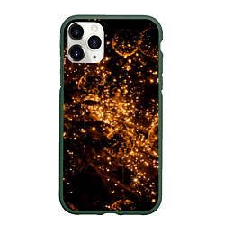 Чехол iPhone 11 Pro матовый Праздничная мишура