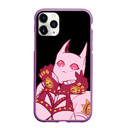 Чехол iPhone 11 Pro матовый Милый стенд Killer Queen - Jojo