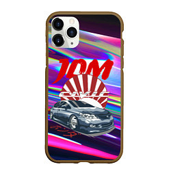 Чехол iPhone 11 Pro матовый Honda Civic - JDM style