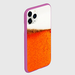 Чехол iPhone 11 Pro матовый Тёмное пиво, цвет: 3D-фиолетовый — фото 2