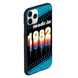 Чехол iPhone 11 Pro матовый Made in 1982: liquid art, цвет: 3D-черный — фото 2