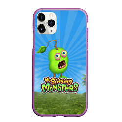 Чехол iPhone 11 Pro матовый My Singin Monsters - Зерномех