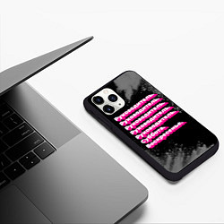 Чехол iPhone 11 Pro матовый Руководитель суббота воскресенье на темном фоне, цвет: 3D-черный — фото 2