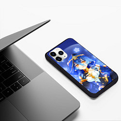 Чехол iPhone 11 Pro матовый Layla Genshin Impact, цвет: 3D-черный — фото 2