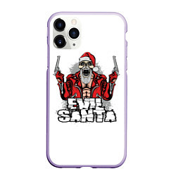 Чехол iPhone 11 Pro матовый Злой Санта