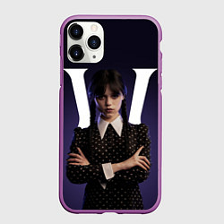 Чехол iPhone 11 Pro матовый W - значит Wednesday