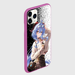 Чехол iPhone 11 Pro матовый Гань юй в современности, цвет: 3D-фиолетовый — фото 2