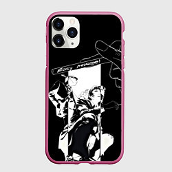 Чехол iPhone 11 Pro матовый Easy revenge - Человек бензопила
