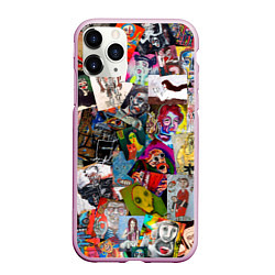 Чехол iPhone 11 Pro матовый Art Trash