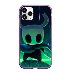 Чехол iPhone 11 Pro матовый Холлоу Найт, цвет: 3D-фиолетовый