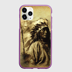 Чехол iPhone 11 Pro матовый Старейшина