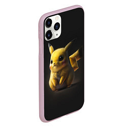 Чехол iPhone 11 Pro матовый Pika, цвет: 3D-розовый — фото 2