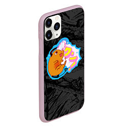 Чехол iPhone 11 Pro матовый Почита - поп арт, цвет: 3D-розовый — фото 2