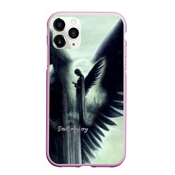 Чехол iPhone 11 Pro матовый Devil may cry, цвет: 3D-розовый
