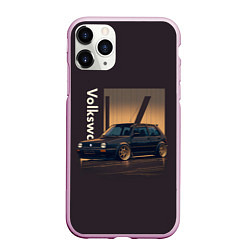 Чехол iPhone 11 Pro матовый Volkswagen Golf class